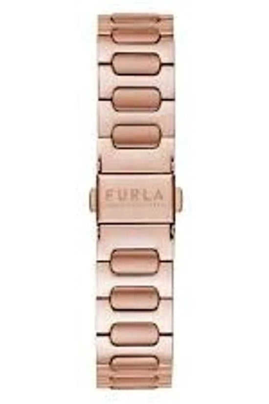 Furla Damenuhr Chronograph Mit Kristallrand Roségold | ELORÉ by Furla