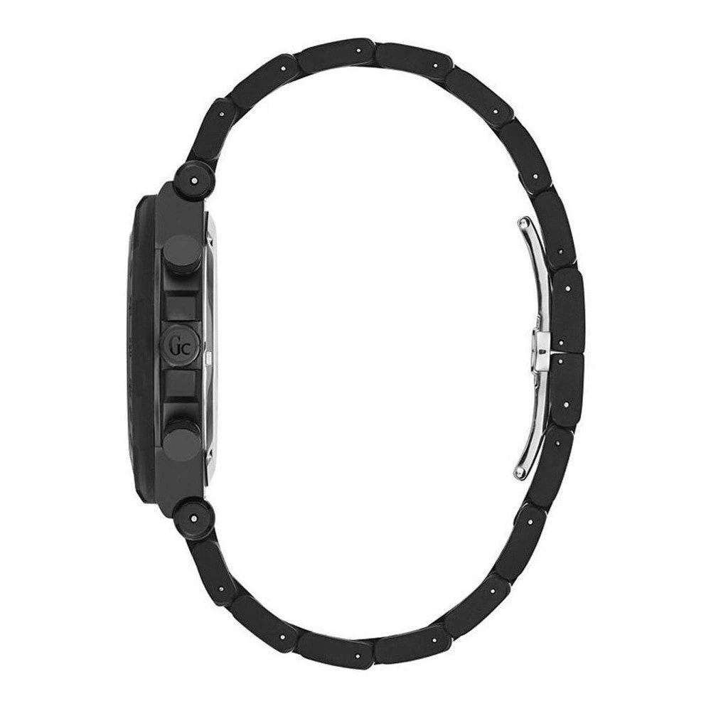 One Chronograph Armbanduhr Edelstahl Schwarz | ELORÉ by GC