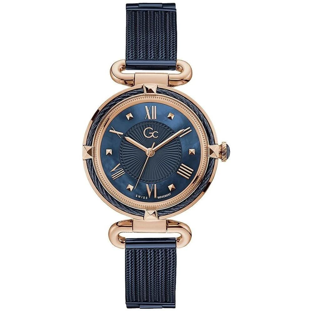 GC CableChic Mesh Uhr Blau | ELORÉ by GC