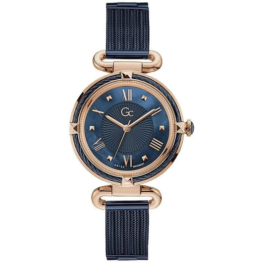GC CableChic Mesh Uhr Blau | ELORÉ by GC