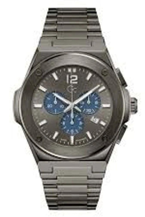 GC Audacious Chronograph Uhr Grau | ELORÉ by GC