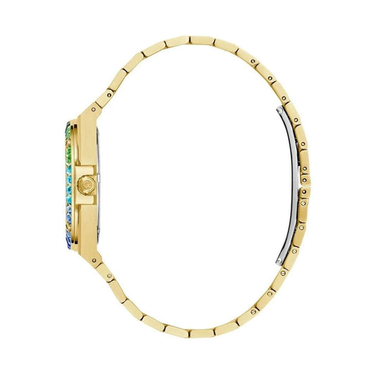 GC Armbanduhr Regenbogen Gelbgold Blau Grün Pink | ELORÉ by GC