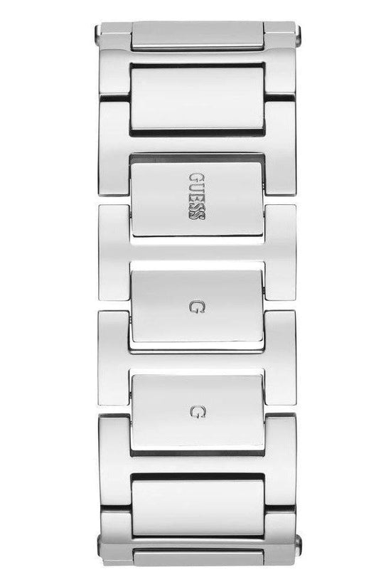 Guess Armbanduhr Kristallbesatz Edelstahl Grau | ELORÉ by Guess
