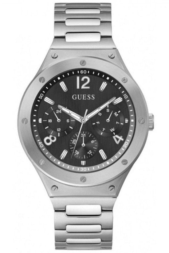 Guess Chronographuhr Dunkel Silber Metallic | ELORÉ by Guess