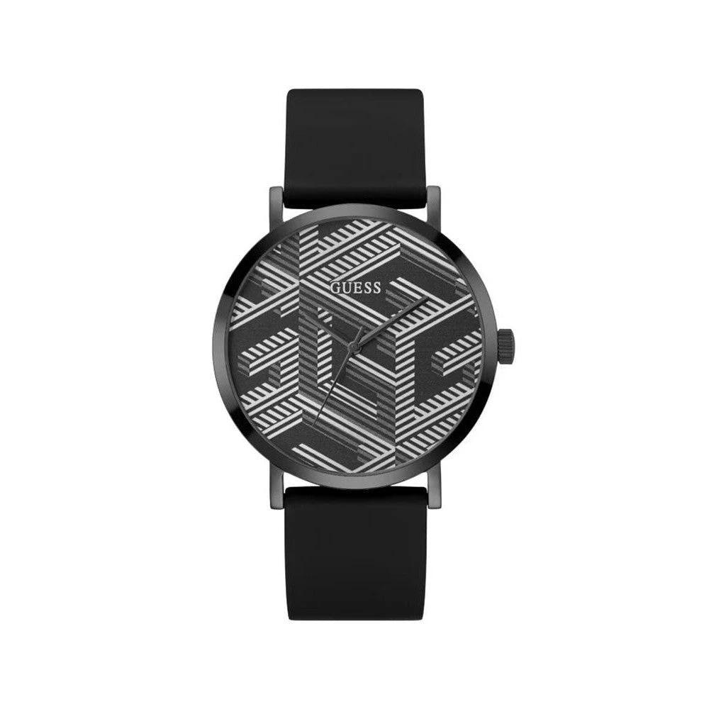 Guess Armbanduhr Chronograph Schwarz Matt Gebürstet | ELORÉ by Guess