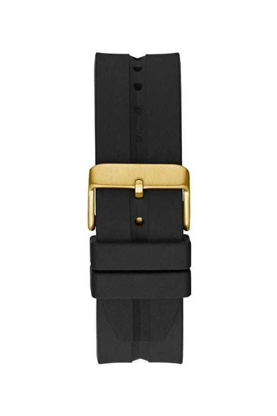 Guess Skelettuhr Edelstahl Silikonarmband Gold | ELORÉ by Guess