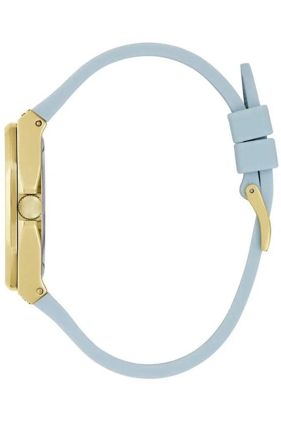 Guess Chronograph Damenuhr Mit Kristallrand Blau | ELORÉ by Guess