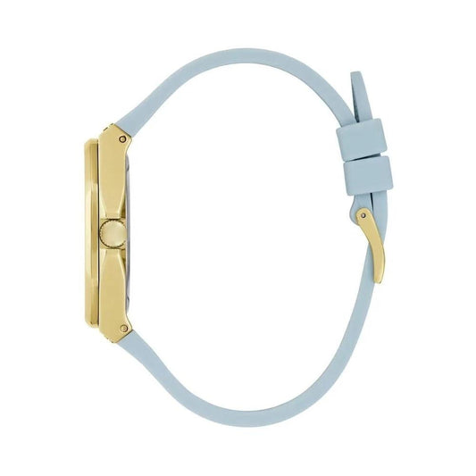 Guess Chronograph Damenuhr Mit Kristallrand Blau | ELORÉ by Guess