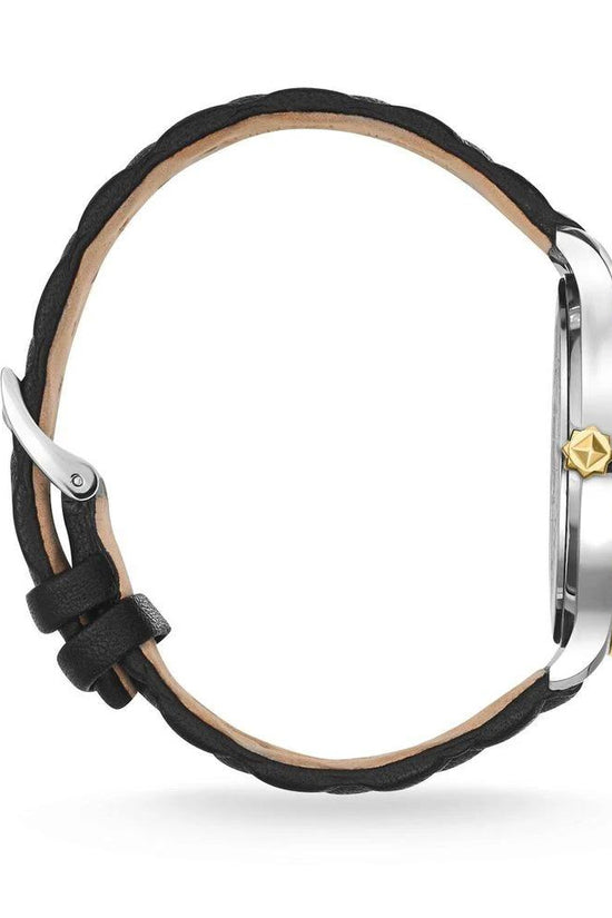 Thomas Sabo Schwarze Leder-Kleidungsuhr by Thomas Sabo