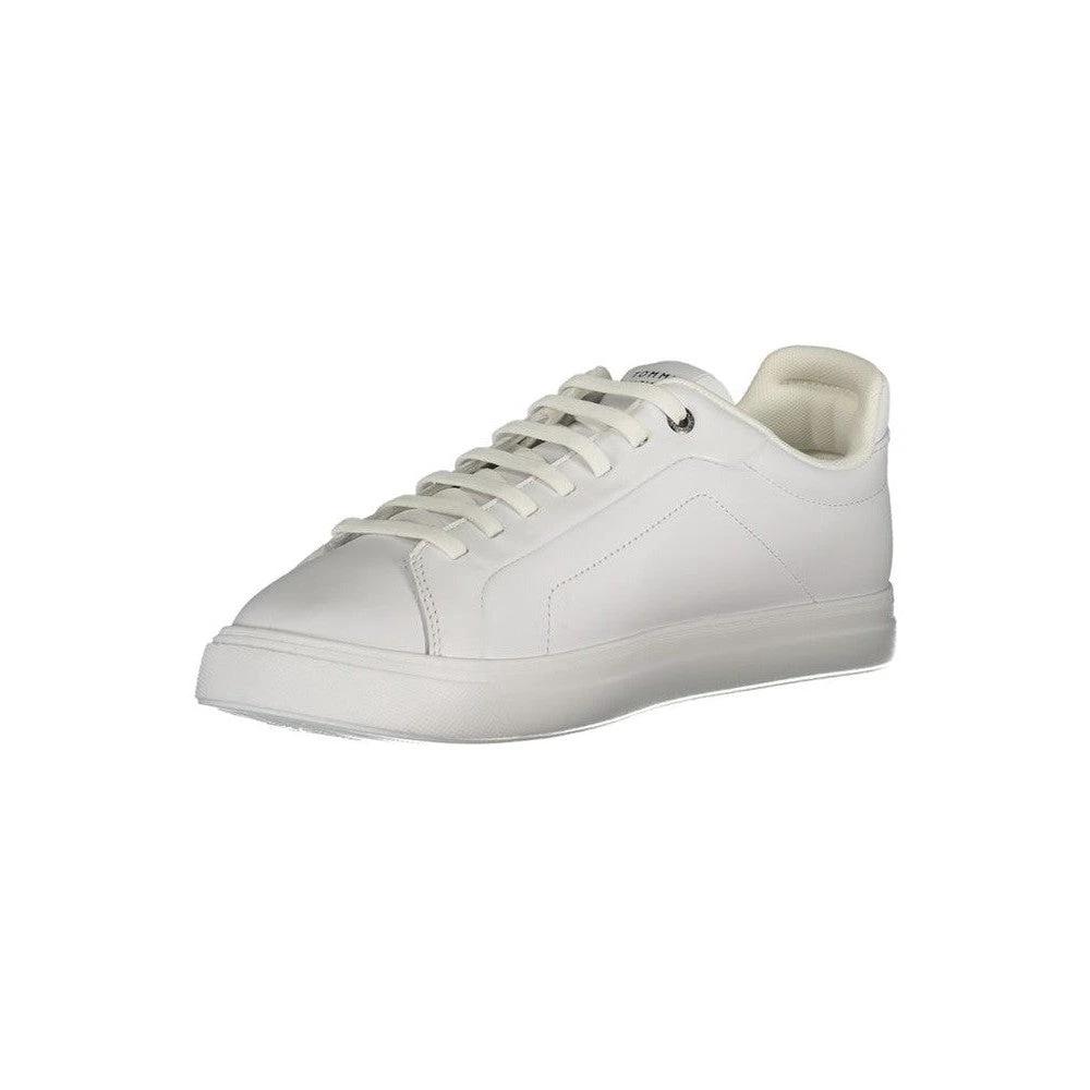 Tommy Hilfiger Ledersneaker Herren Classic Weiß | ELORÉ by Tommy Hilfiger
