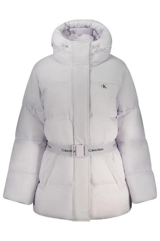Calvin Klein Puffer Mantel Rosa Gürtel Tailliert | ELORÉ by Calvin Klein