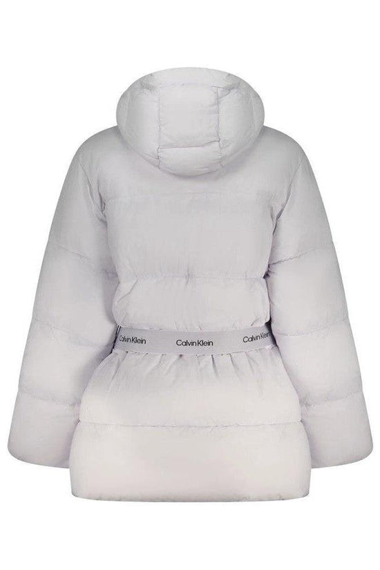 Calvin Klein Puffer Mantel Rosa Gürtel Tailliert | ELORÉ by Calvin Klein