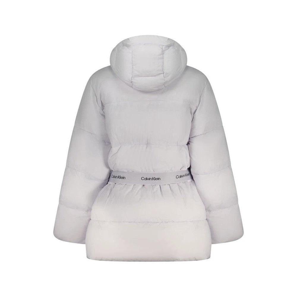 Calvin Klein Puffer Mantel Rosa Gürtel Tailliert | ELORÉ by Calvin Klein