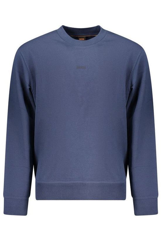 Hugo Boss Relaxed Fit Sweatshirt Dunkelblau | ELORÉ by Hugo Boss
