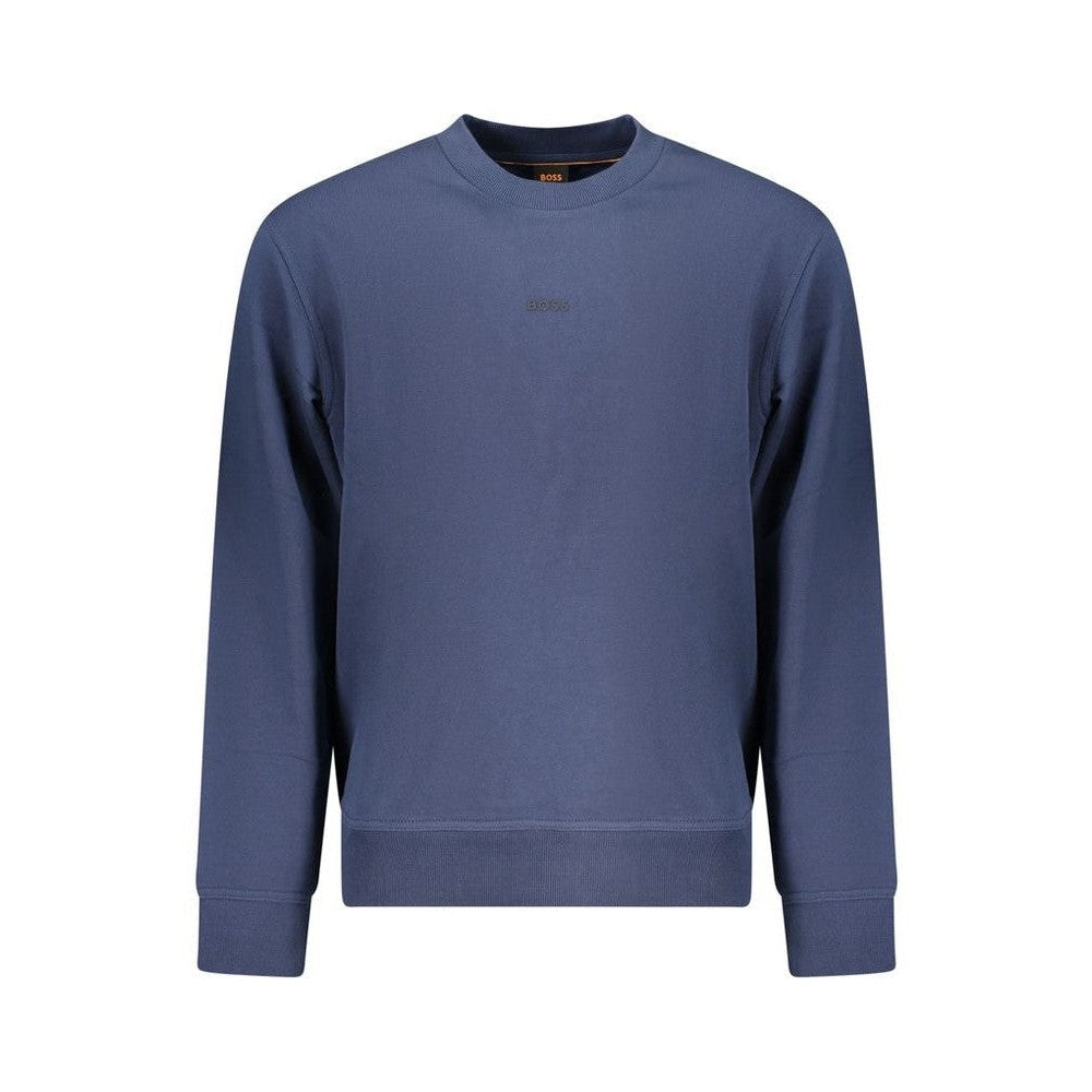 Hugo Boss Relaxed Fit Sweatshirt Dunkelblau | ELORÉ by Hugo Boss
