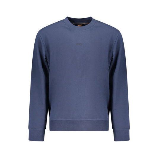 Hugo Boss Relaxed Fit Sweatshirt Dunkelblau | ELORÉ by Hugo Boss