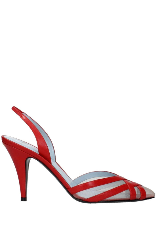 Valentino Garavani Gewebte Herz Sandalen Rot | ELORÉ by Valentino Garavani