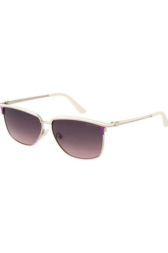 Guess Sonnenbrille Damen Modell Metallrahmen Weiß | ELORÉ by Guess