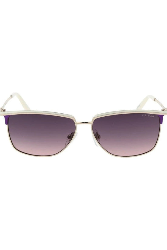 Guess Sonnenbrille Damen Modell Metallrahmen Weiß | ELORÉ by Guess