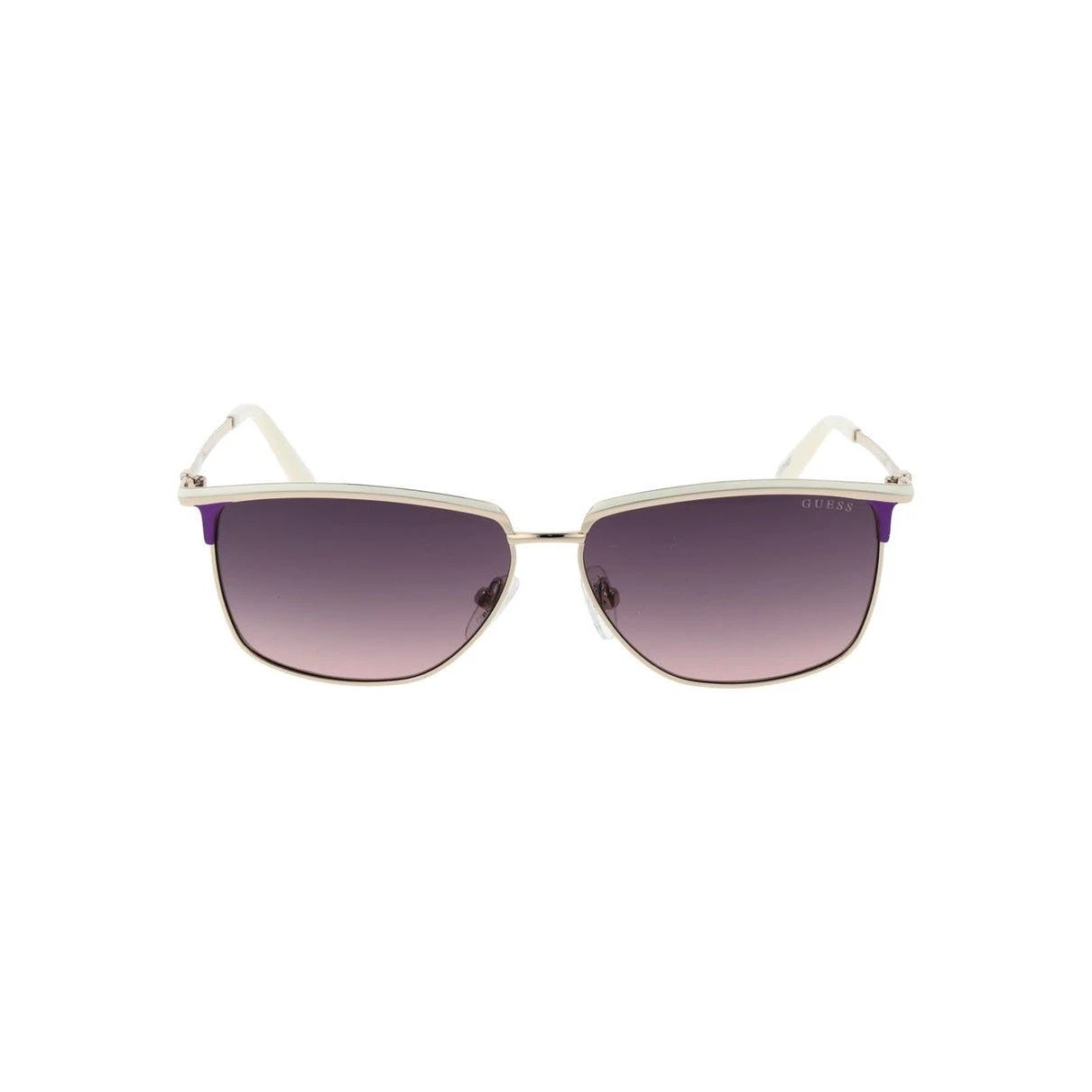 Guess Sonnenbrille Damen Modell Metallrahmen Weiß | ELORÉ by Guess