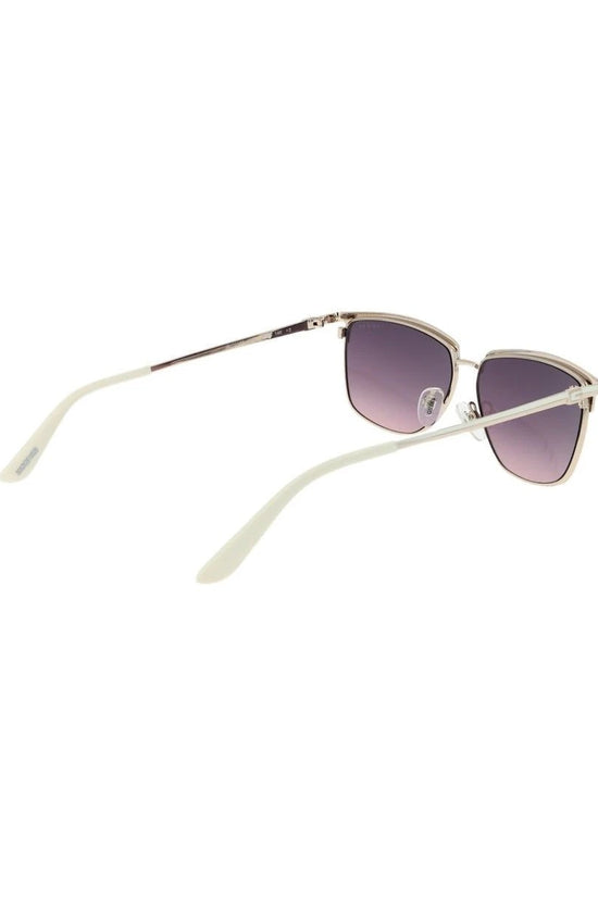 Guess Sonnenbrille Damen Modell Metallrahmen Weiß | ELORÉ by Guess