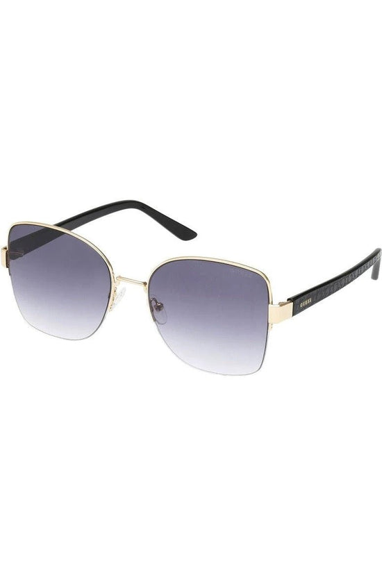 Guess Sonnenbrille Metall Glänzendes Gestell Gold | ELORÉ by Guess