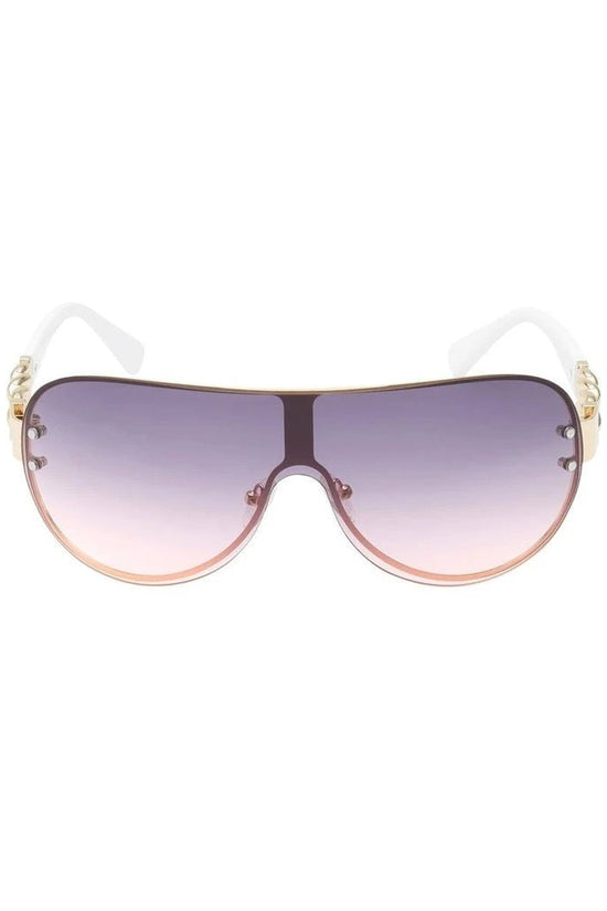 Guess Sonnenbrille Goldfarben Metallic Glanz | ELORÉ by Guess