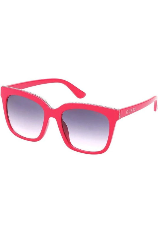 Guess Designer Damen Sonnenbrille Quadratische Rosa | ELORÉ by Guess