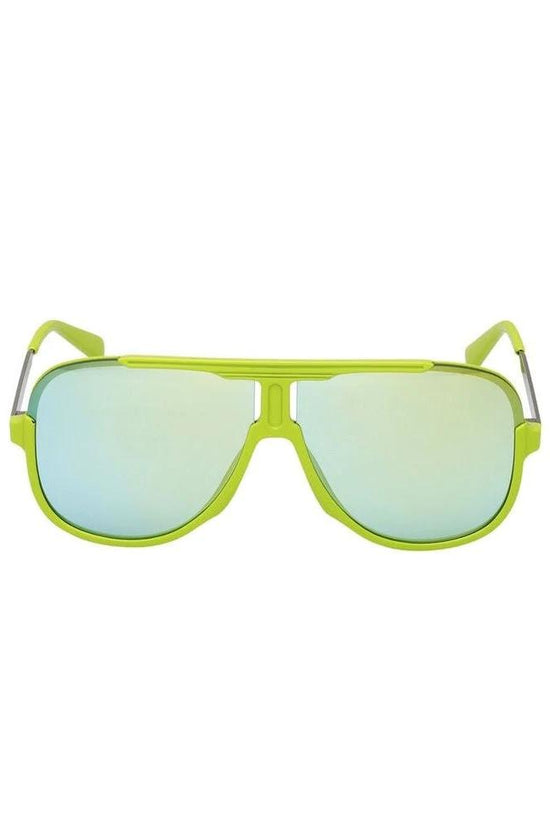 Guess Sonnenbrille Neon Grün Reflektierend UV400 | ELORÉ by Guess
