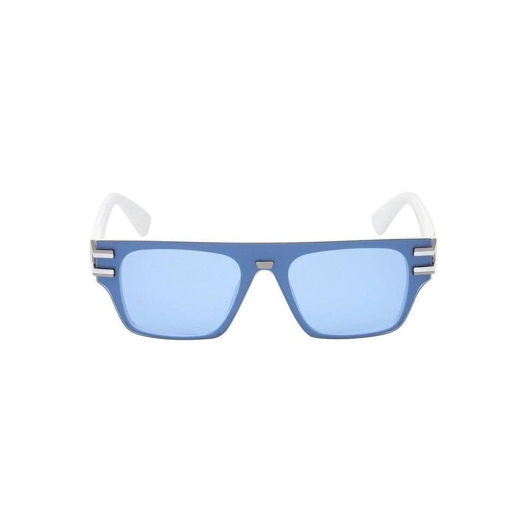 Guess Sonnenbrille Weiß Perlmutt Metallic Glänzend | ELORÉ by Guess
