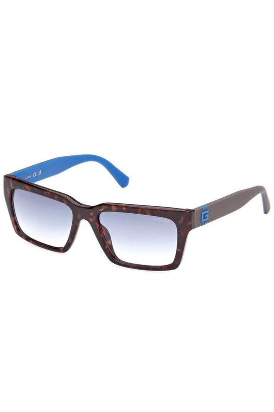 Guess Sonnenbrille Braun Tortoisemuster Blau Akzent | ELORÉ by Guess
