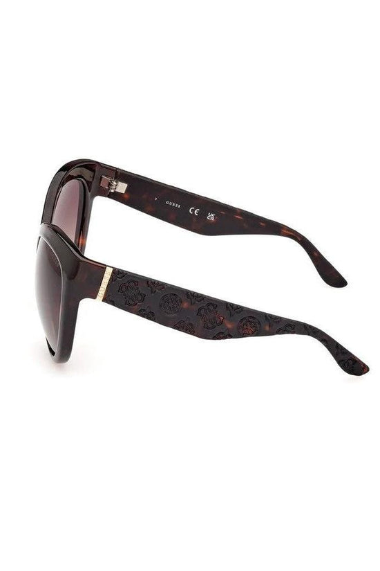 Guess Cat Eye Sonnenbrille Resin Muster Braun | ELORÉ by Guess