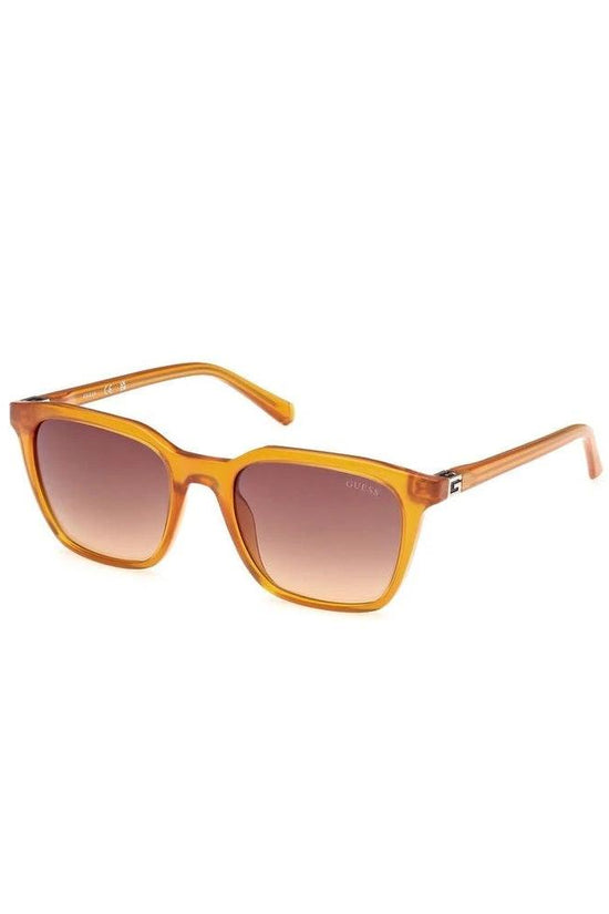 Guess Sonnenbrille Groß Quadratisch Orange | ELORÉ by Guess