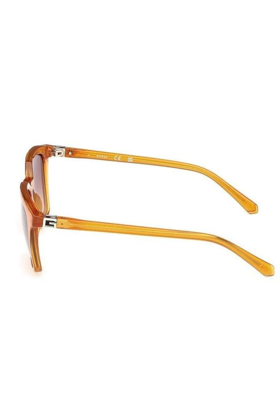 Guess Sonnenbrille Groß Quadratisch Orange | ELORÉ by Guess