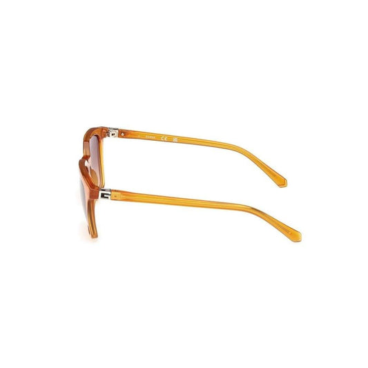 Guess Sonnenbrille Groß Quadratisch Orange | ELORÉ by Guess