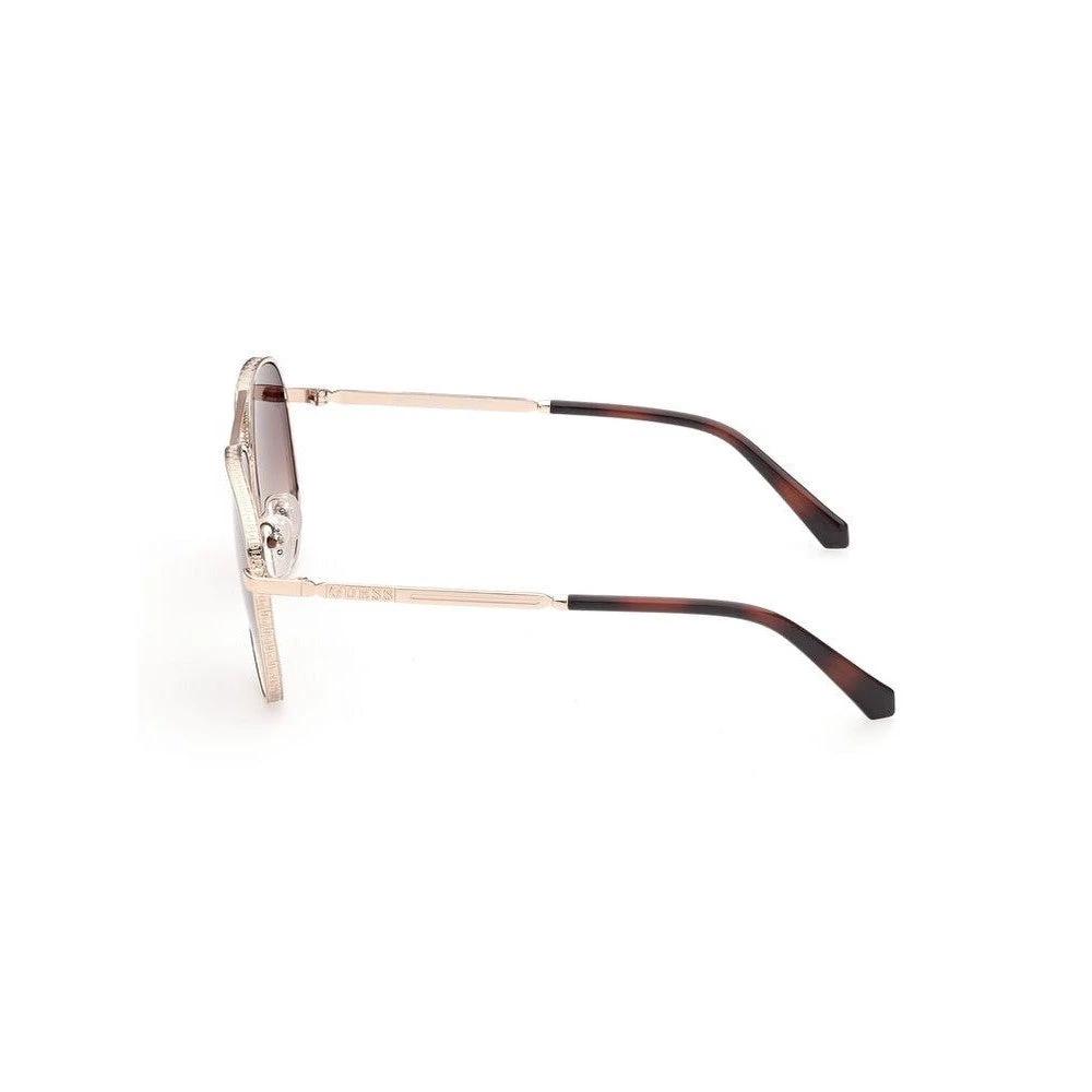 Guess Sonnenbrille Aviator Gold Glänzend Elegant | ELORÉ by Guess