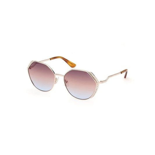 Guess Sonnenbrille Geometric Oversize Gold | ELORÉ by Guess
