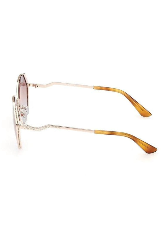 Guess Sonnenbrille Geometric Oversize Gold | ELORÉ by Guess