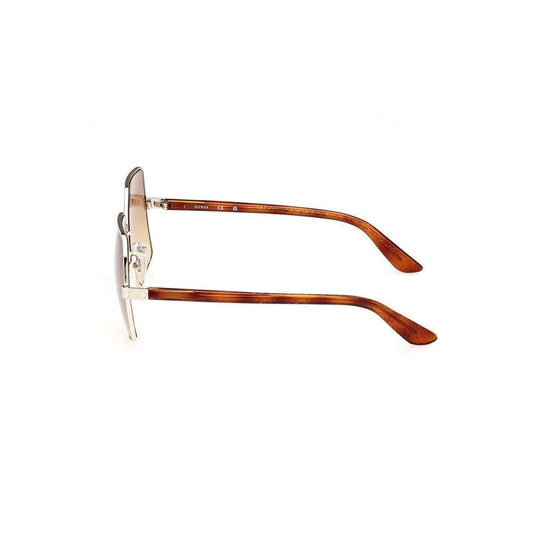 Guess Sonnenbrille Gold Glänzend Braun Verlauf | ELORÉ by Guess