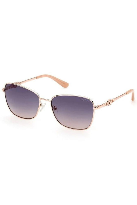 Guess Sonnenbrille Roségold Glitzer Akzent | ELORÉ by Guess