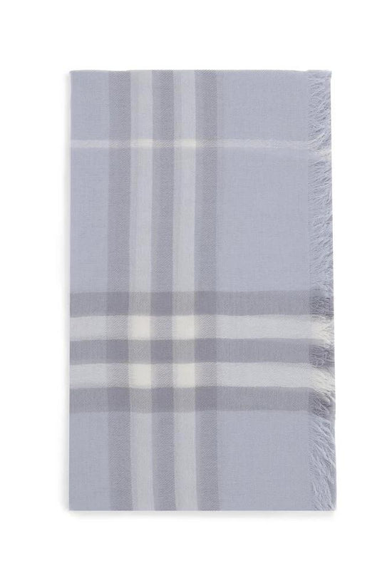 Burberry Hellblauer Wollschal by Burberry