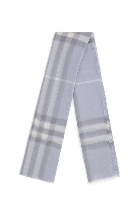 Burberry Hellblauer Wollschal by Burberry