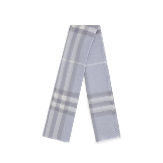 Burberry Hellblauer Wollschal by Burberry