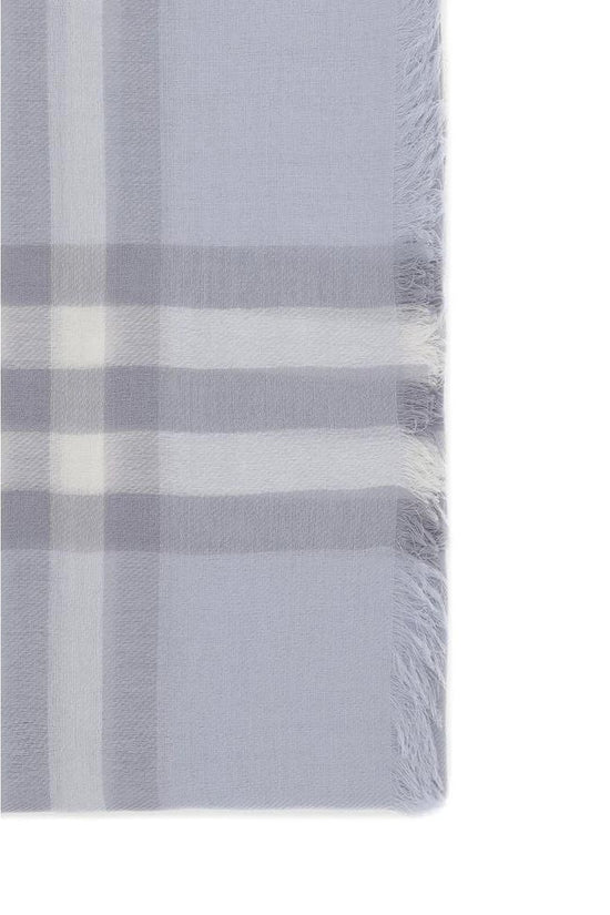 Burberry Hellblauer Wollschal by Burberry
