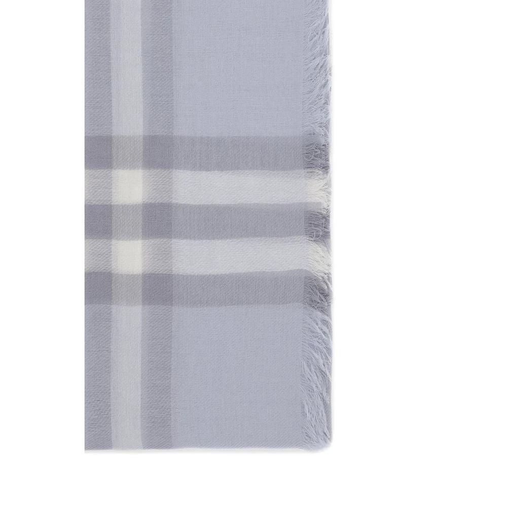 Burberry Hellblauer Wollschal by Burberry