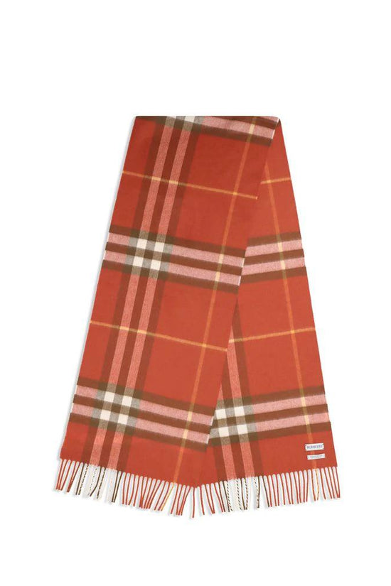 Burberry Schal aus rotem Kaschmir by Burberry