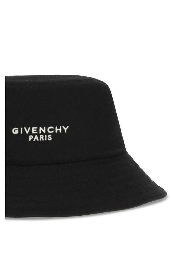 Givenchy Bucket Mütze Schwarz Baumwolltwill | ELORÉ by Givenchy