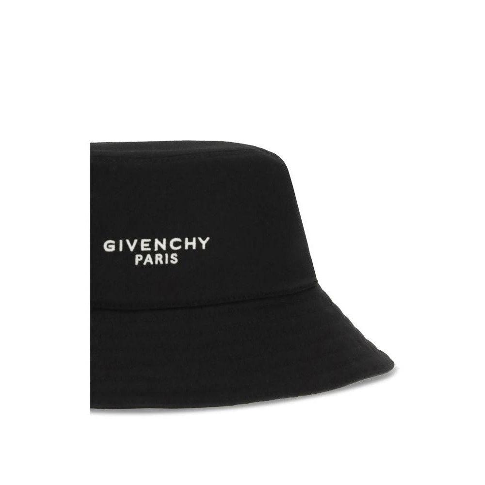 Givenchy Bucket Mütze Schwarz Baumwolltwill | ELORÉ by Givenchy