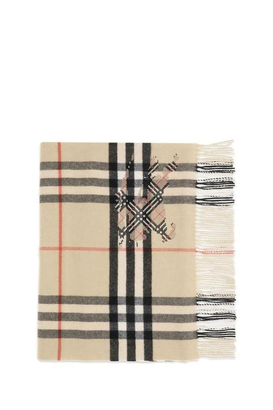 Burberry Nova Check Kaschmir Schal Beige | ELORÉ by Burberry