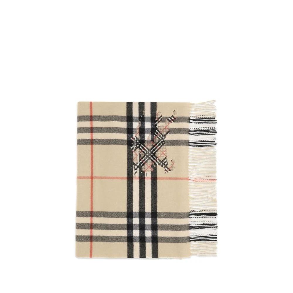 Burberry Nova Check Kaschmir Schal Beige | ELORÉ by Burberry
